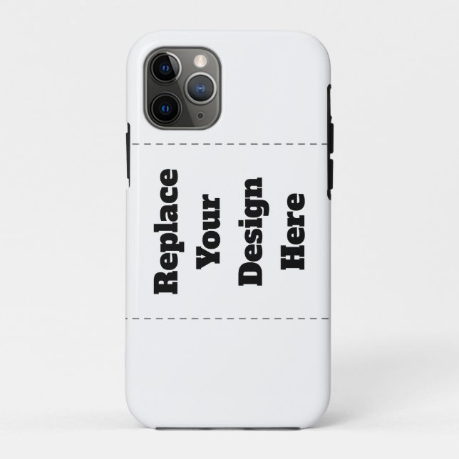 Funda De Case-Mate Para iPhone Crea tu propio blanco  (Reverso)
