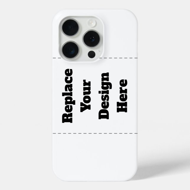 Funda De Case-Mate Para iPhone Crea tu propio blanco  (Reverso )