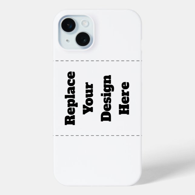 Funda De Case-Mate Para iPhone Crea tu propio blanco  (Reverso )