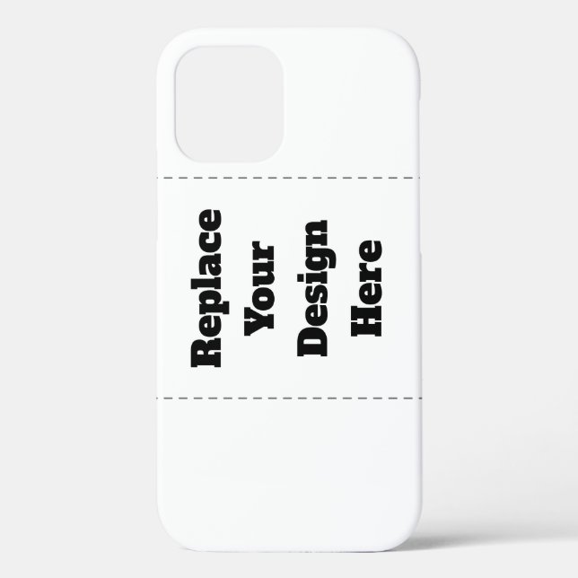 Funda De Case-Mate Para iPhone Crea tu propio blanco (Reverso )