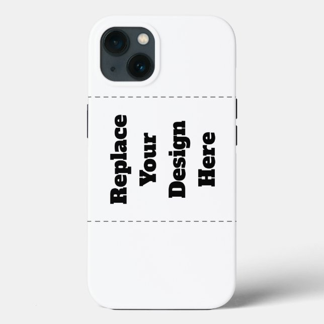 Funda De Case-Mate Para iPhone Crea tu propio blanco  (Reverso )
