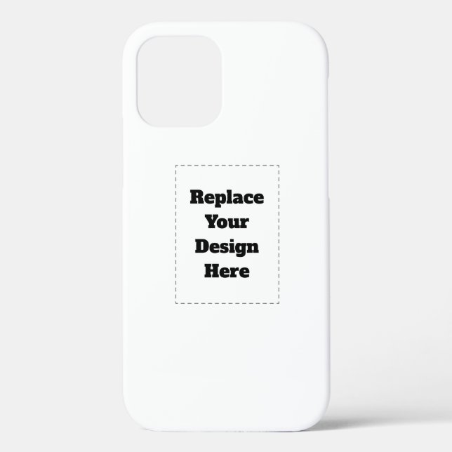 Funda De Case-Mate Para iPhone Crea tu propio blanco (Reverso )