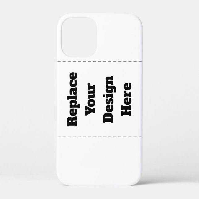 Funda De Case-Mate Para iPhone Crea tu propio blanco (Reverso )