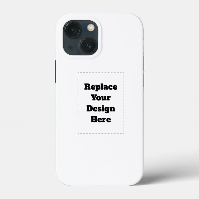 Funda De Case-Mate Para iPhone Crea tu propio blanco (Reverso )