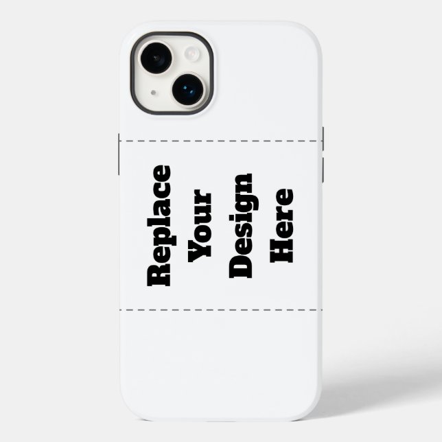 Funda De Case-Mate Para iPhone Crea tu propio blanco  (Reverso )