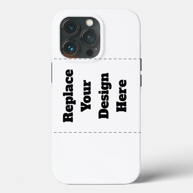 Funda De Case-Mate Para iPhone Crea tu propio blanco (Reverso )