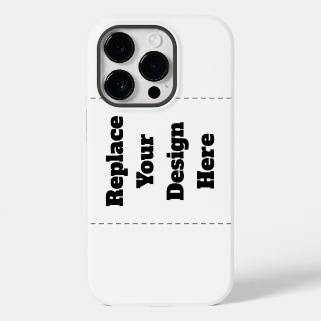Funda De Case-Mate Para iPhone Crea tu propio blanco (Reverso )