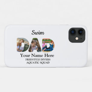 Funda Para iPhone 11 Crea tu propio collage de fotos de papá deportivo 