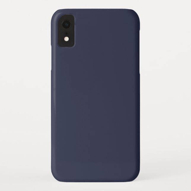 Funda De Case-Mate Para iPhone Crea tu propio diseño gris oscuro personalizable (Reverso)