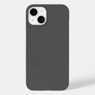 Funda Para iPhone 14 De Case-Mate Crea tu propio diseño personalizado gris oscuro