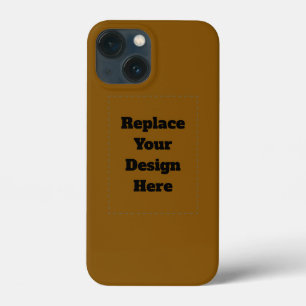Funda Para iPhone 13 Mini Crea tu propio marrón