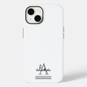 Funda Para iPhone 14 De Case-Mate Crea tu propio monograma personalizado