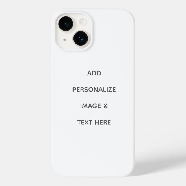 Funda De Case-Mate Para iPhone Crea tu propio personalizado (Reverso )