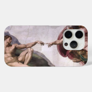 Funda Para iPhone 15 Pro Creación de Adán por Buonarroti Michelangelo
