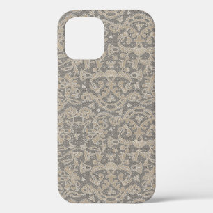 Funda Para iPhone 12 Creación de bordado de crochet