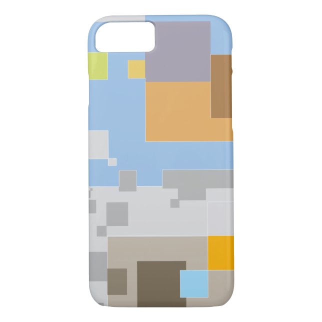 Funda De Case-Mate Para iPhone Creación de patrones abstractos (Reverso)