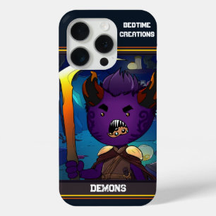Funda Para iPhone 15 Pro ¡Creaciones de Hora de Dormir, los Demonios Mandan