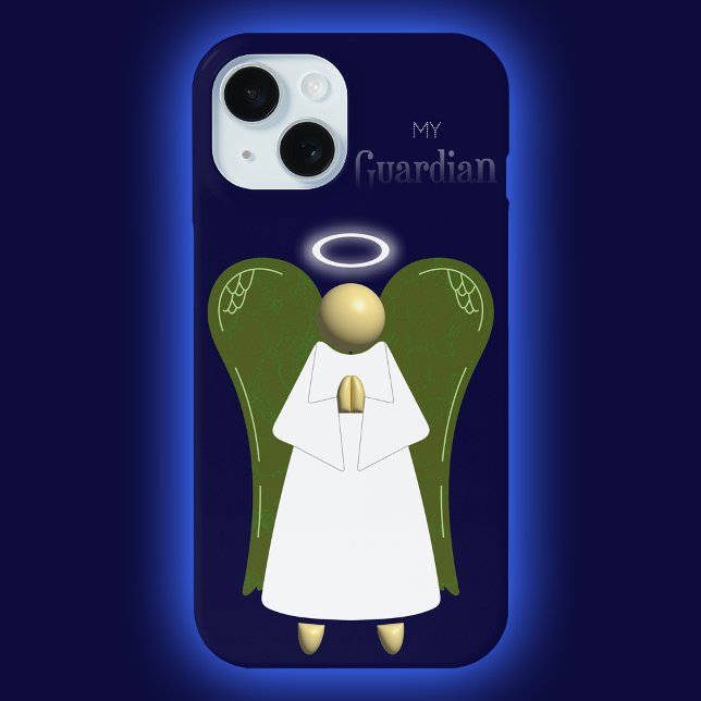Funda De Case-Mate Para iPhone Cream Guardian Angel (Subido por el creador)