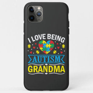 Funda Para iPhone 11 Pro Max crear conciencia sobre el autismo, la abuela del a