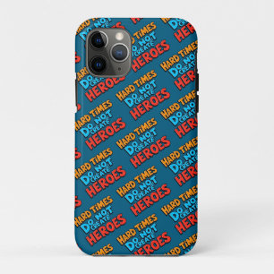 Funda Para iPhone 11 Pro Crear héroes tipográficos con gradiente vibrante 