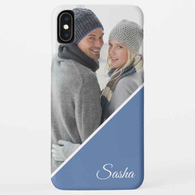 Funda De Case-Mate Para iPhone Crear su propia foto Personalizado Nombre personal (Reverso)