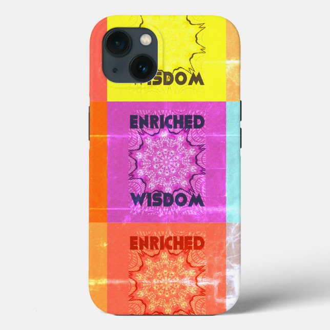 Funda De Case-Mate Para iPhone Crear su propia sabiduría (Reverso )
