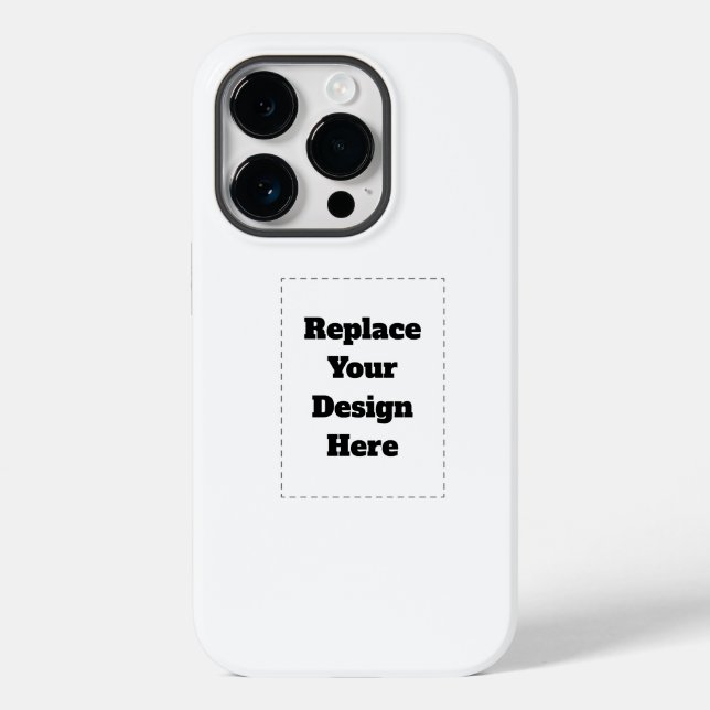 Funda De Case-Mate Para iPhone Create Your Own white  (Reverso )