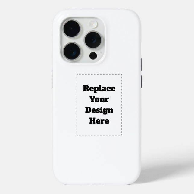 Funda De Case-Mate Para iPhone Create Your Own white  (Reverso )