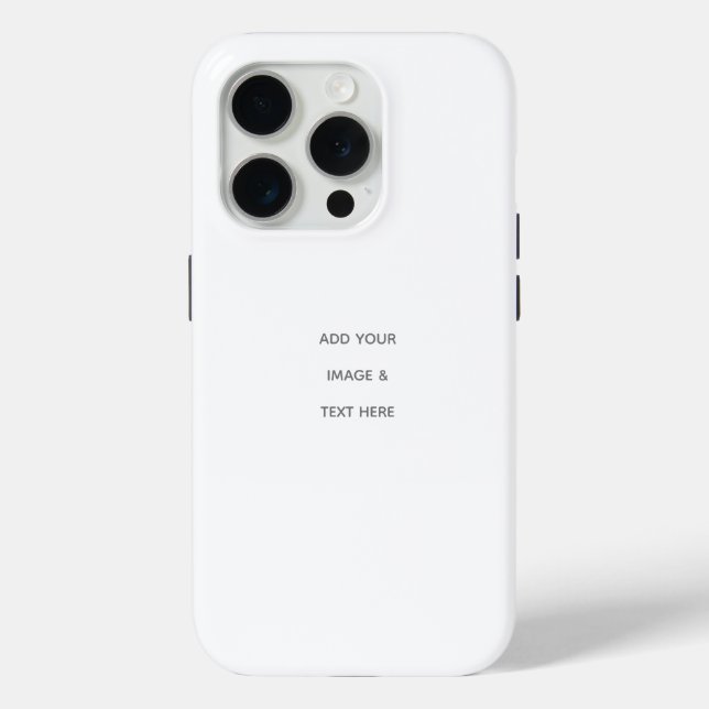 Funda De Case-Mate Para iPhone Create Your Own white  (Reverso )