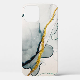 Funda Para iPhone 12 Creatividad transparente. Resumen de arte. Trendy 