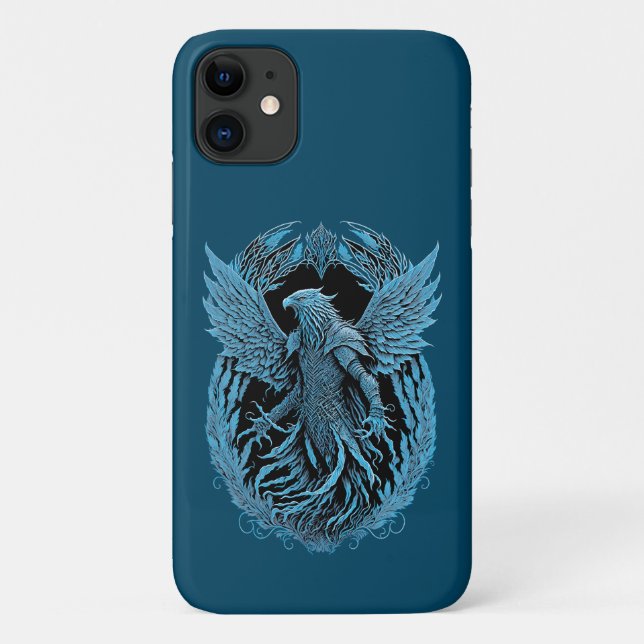 Funda De Case-Mate Para iPhone Creatura de fantasía | Águila medieval (Reverso)
