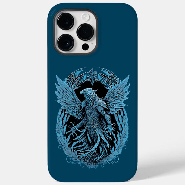 Funda De Case-Mate Para iPhone Creatura de fantasía | Águila medieval (Reverso )