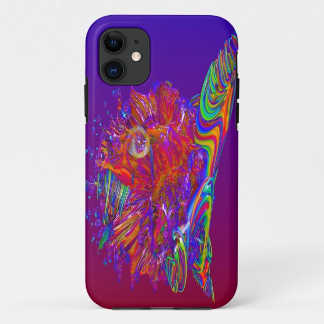 Funda De Case-Mate Para iPhone Creatura del mar de Alien (Reverso)