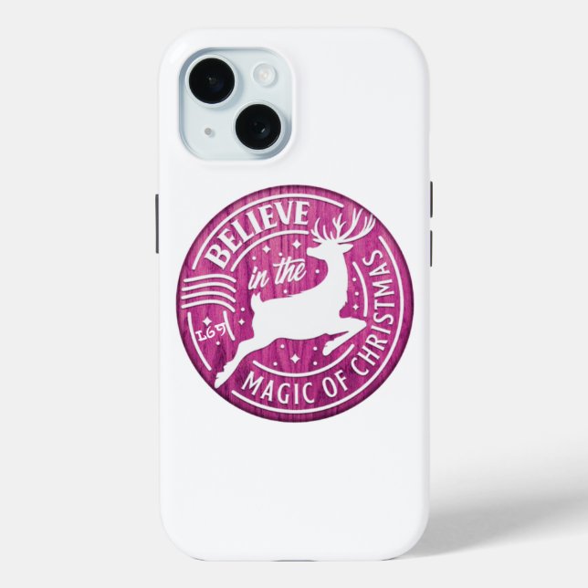 Funda De Case-Mate Para iPhone CREE EN LA MAGIA DE ... navidades (Reverso )