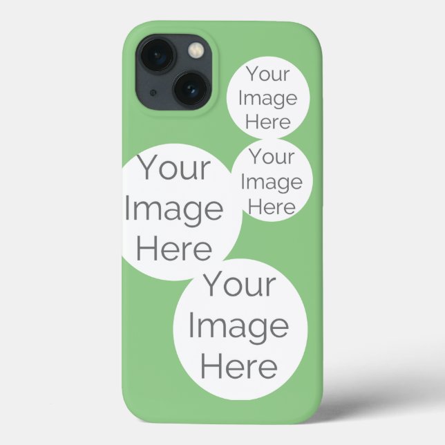 Funda De Case-Mate Para iPhone cree su caja de fotos sage green (Reverso)