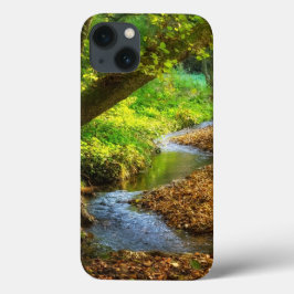 Funda Para iPhone 13 Creek forestal Hermoso paisaje natural Foto