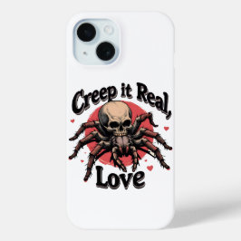 Funda Para iPhone 15 Creep It Real, Love