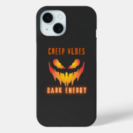 Funda Para iPhone 15 Creep Vibes Dark Energy _ Trendy Horror Streetwear