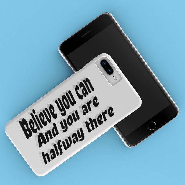 Funda De Case-Mate Para iPhone Creer Que Puedes Cita Motivacional (Subido por el creador)