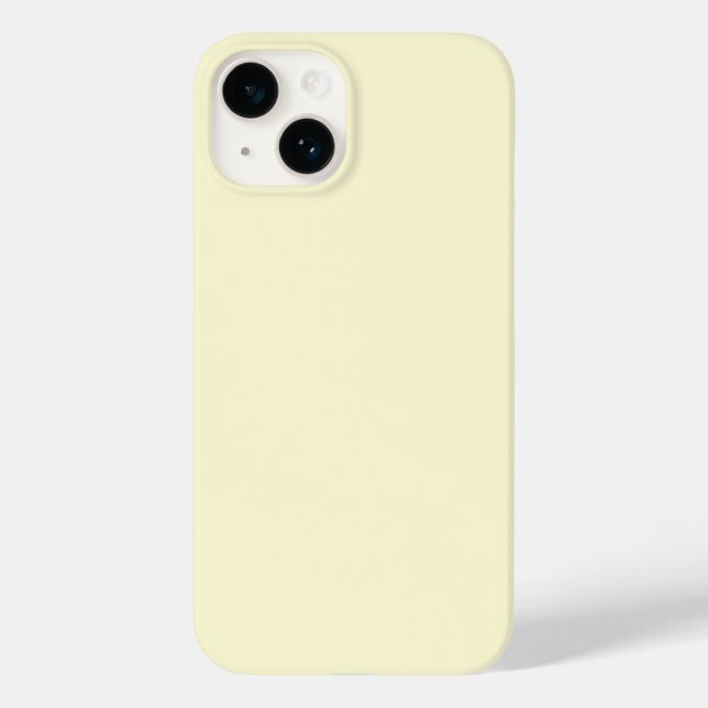 Funda De Case-Mate Para iPhone Crema (Reverso )