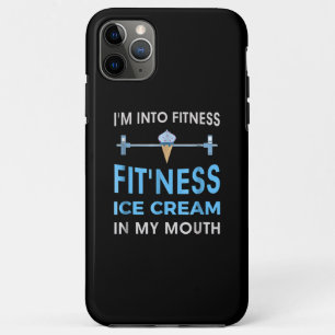 Funda Para iPhone 11 Pro Max Crema de hielo Foodie Ness Gym Regalos Hombres Muj
