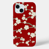 Crema Oriental Sakura Zen Florece cerezo en rojo