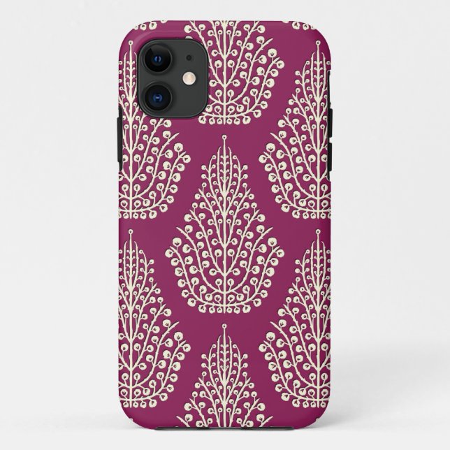 Funda De Case-Mate Para iPhone Crema púrpura SPIRIT (Reverso)