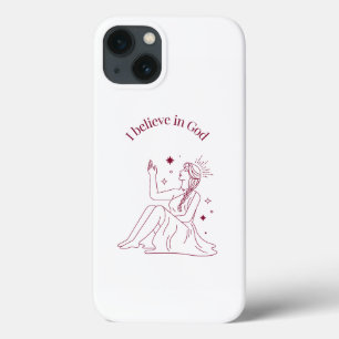 Funda Para iPhone 13 Creo en Dios - La fe y la espiritualidad son