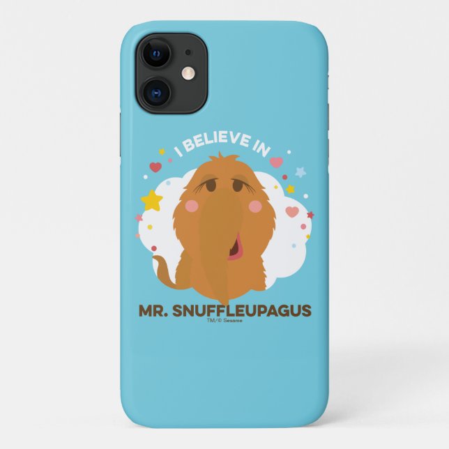 Funda De Case-Mate Para iPhone Creo En El Sr. Snuffleupagus (Reverso)