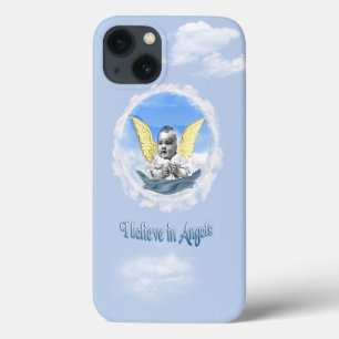 Funda Para iPhone 13 Creo en los ángeles