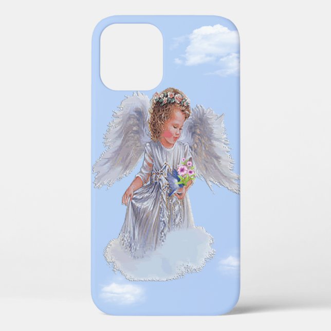 Funda De Case-Mate Para iPhone Creo en los ángeles (Reverso )