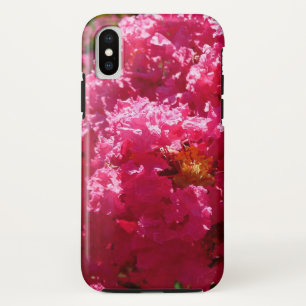 Funda Para iPhone XS Crepe Myrtle Tree Magenta Floral