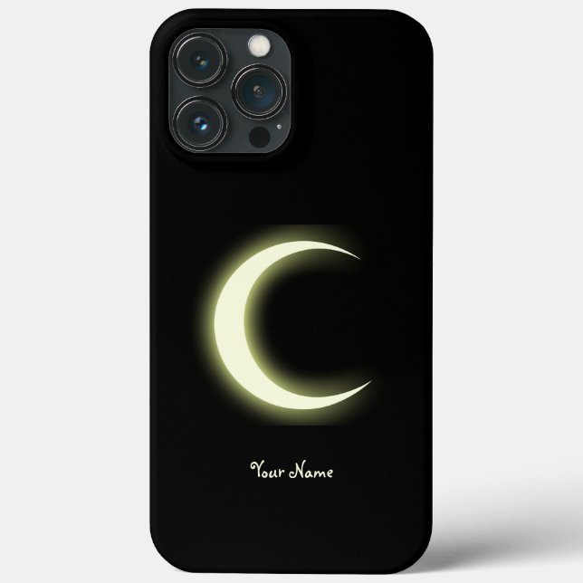 Funda De Case-Mate Para iPhone Crescent Moon Shine Aestthetic (Reverso )