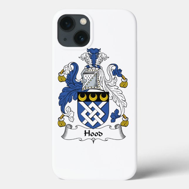 Funda De Case-Mate Para iPhone Crest familiar Hood (Reverso)